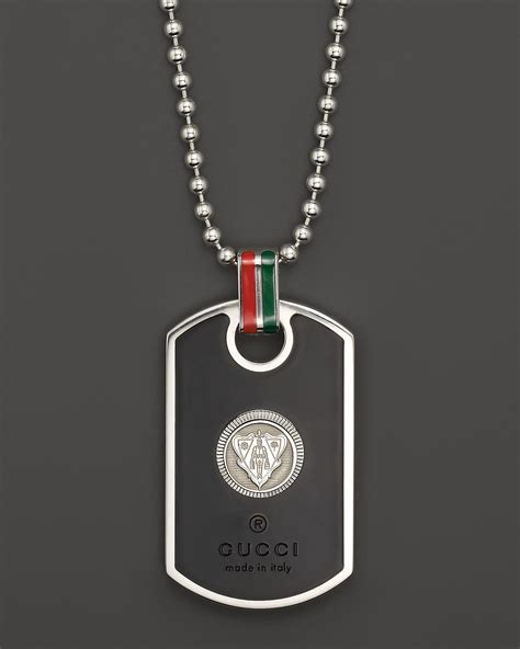 buy cheap gucci dog tags uk|Gucci dog tag necklace men's.